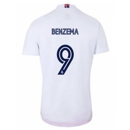 Real Madrid Karim Benzema 9 Thuis Shirt 2020-21